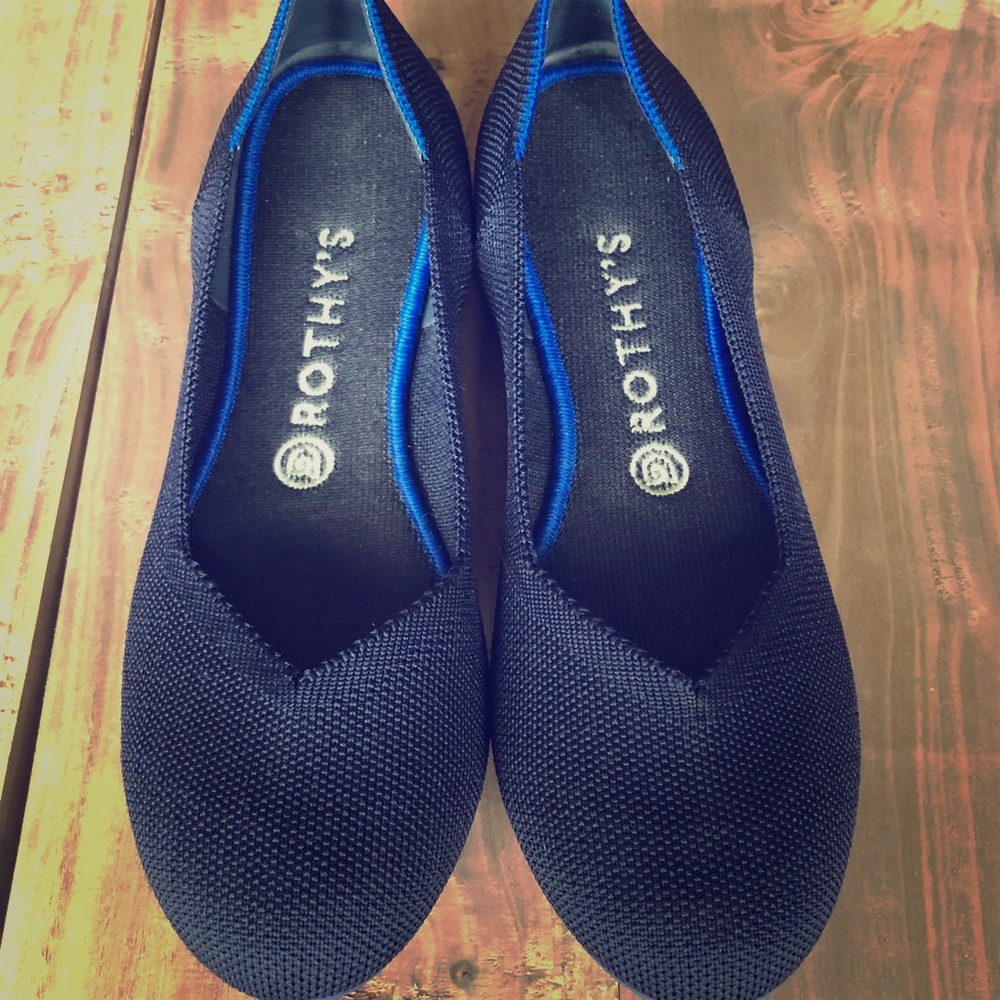 Rothy’s Navy Shoes